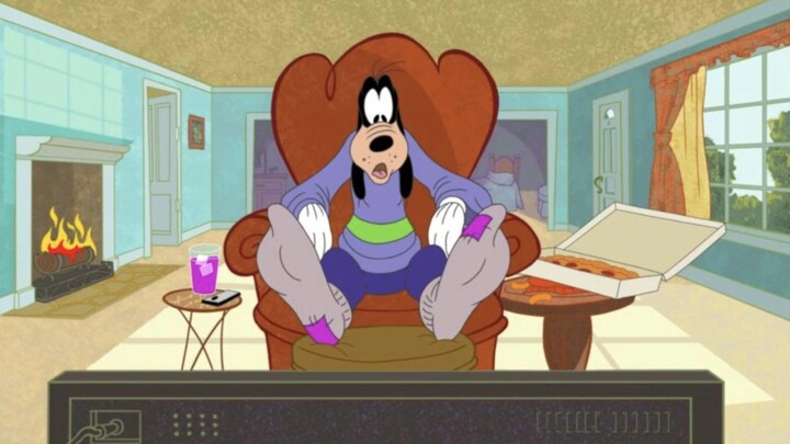 Goofy in How to Stay at Home #3 Binge Watching