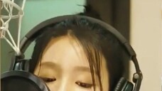 (G)I-DLE 230404 Miyeon x LAS "Spring Song" recording studio preview