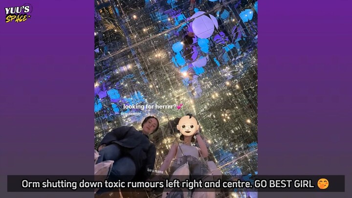 [LingOrm] Orm dismisses dating rumors with Au and actually LingOrm is real!