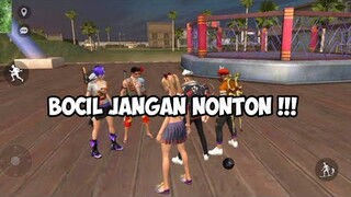 PRANK JADI CEWEK DI TRAINING MALAH DI REBUTIN W1K W1K PARAH |FREE FIRE INDONESIA