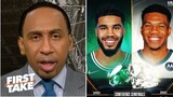 First Take | Sephen A. bold predictions for Game 4: Celtics vs Bucks - Giannis outplays Tatum?