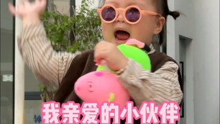 2岁宝宝又出摊了....好久不见，哈哈哈哈哈#人类幼崽#萌娃#露兮粑粑