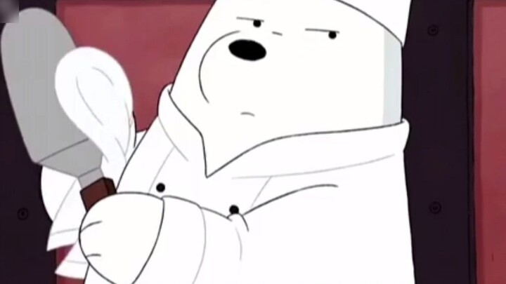 We Bare Bears: "I admire Mr. White Bear's cooking skills"