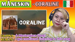 MANESKIN - CORALINE || FILIPINA REACTS