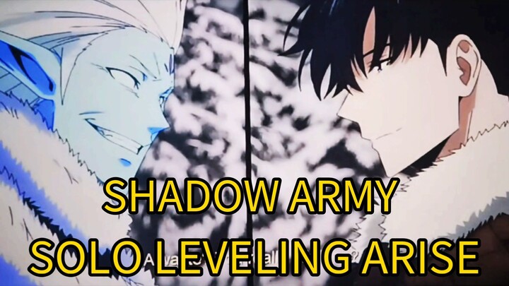 Solo leveling shadow army