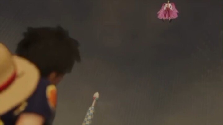 Luffy terbang