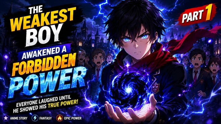 > The Weakest Boy Awakened a Forbidden Power 😱 | Part 1
