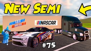 LIMITED RACING Event! Jailbreak adding New SEMI & #75 NASCAR.. (Roblox Jailbreak)