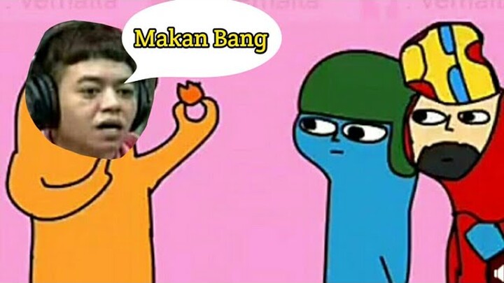 Reza Arab Makan Odading Mang Oleh