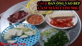 CÁCH ĐÀN ÔNG VÀO BẾP NẤU BỮA CƠM GIA ĐÌNH 4 MÓN CHỈ VỚI 50 NGHÌN TOÀN MÓN NGON I Thai Lạng Sơn