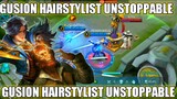 GUSION HAIRSTYLIST UNSTOPPABLE GAMEPLAY!