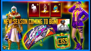 GOOD NEWS 😍 C3S9 SEASON COMING TO BGMI - TIER REWARDS AND M16 ROYAL PASS ( BGMI )