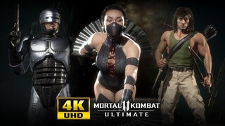 KITANA vs ROBOCOP - KITANA vs RAMBO || #MortalKombat11KITANA - Mortal Kombat 11