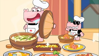 Bau sayang, waktunya makan
