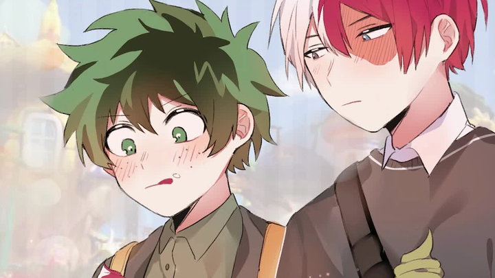 [Gambar Bermusik]Midoriya Izuku - Todoroki Shoto: Pria Cantikku