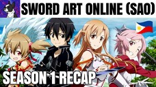 Sa MMORPG Na Ito Pag Namatay Ka Sa Game Patay Ka Din In Real Life | SEASON 1 Anime Recap