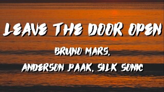 Leave The Door Open Lyrics