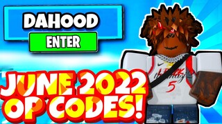 JUNE *2022* ALL NEW SECRET *FREE CASH* OP CODES DA HOOD In Roblox Da Hood Codes!