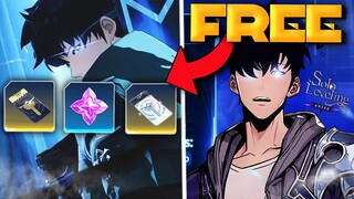 Solo Leveling Arise ALL Free Summons!! (how to farm limited tickets, selection tickets & stones)