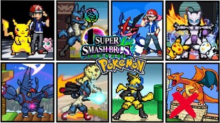 All Pokemon | Final Smashes: Super Smash Bros Crusade CMC+V7.1