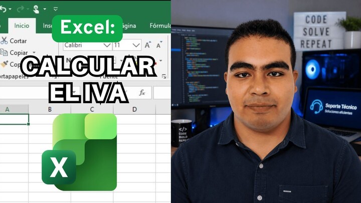 Cómo Calcular el IVA en Excel 📊 (Fórmula Paso a Paso)