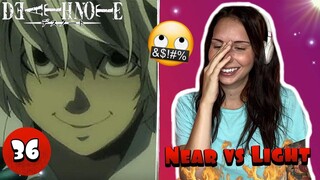 💀LIGHT VS NEAR💀Death Note Episode 36 REACTION + REVIEW