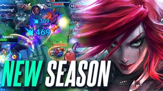 NEW SEASON KATARINA  (BUILD & RUNES