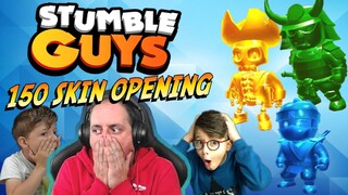 ΑΠΙΣΤΕΥΤΟ SKIN OPENING ΣΤΟ STUMBLE GUYS 150 + SKINS