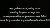 SPOKEN WORD POETRY