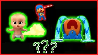 8 Baby Boss and Baby Pocoyo Playing. Sound Variation in 60 Seconds #4