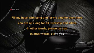 Fly me to the moon   - Acoustic Version KARAOKE