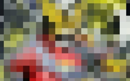 When the characters you are familiar with become mosaics, can you still recognize them? (Kamen Rider