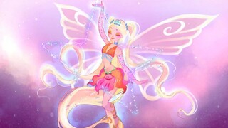 [Winx Club] Koleksi transformasi Stella, Peri Matahari dan Bulan dari musim satu hingga tujuh