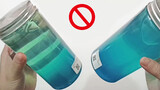 [DIY][ASMR]Đâp hộp hai sản phẩm slime màu xanh
