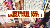 September 2022 Manga Haul | Part 1 | Blue Lock, Land of the Lustrous and Zom 100