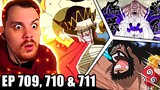 The Executives Fall || One Piece REACTION Episode 709, 710 & 711