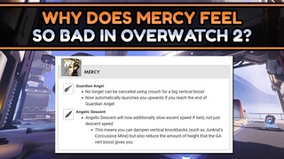 OVERWATCH 2 Mercy Feels Very Bad :( | Mercy Changes Explained & Thoughts!