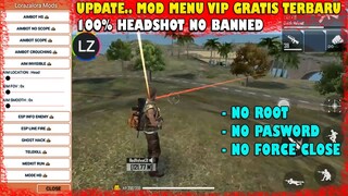 MOD MENU VIP LORAZALORA TERBARU AUTO HEADSHOT Work All Device GRATIS!