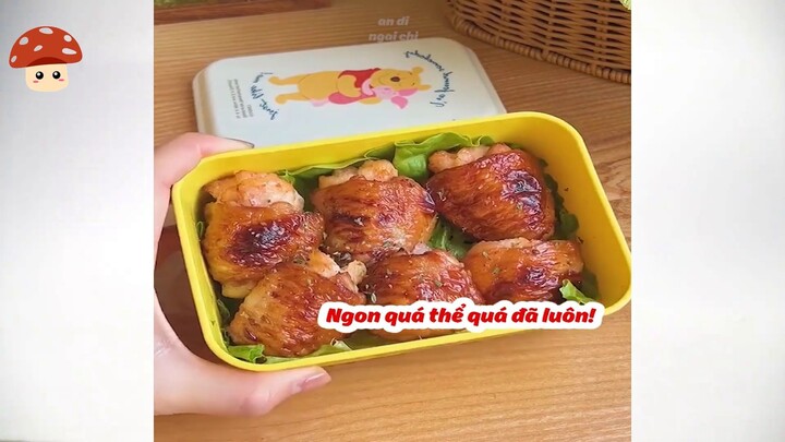 Ngày nào cũng được ăn bento xịn xò luôn! Ước ghê ^^