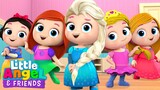 Five Little Princesses | Little Angel And Friends Fun Educational Songs