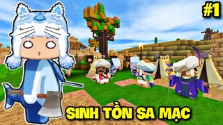 SINH TỒN VƯƠNG QUỐC SA MẠC - TẬP 1: MEOWPEO TÌM THẤY NGÔI LÀNG TRONG SA MẠC BÍ ẨN MINI WORLD