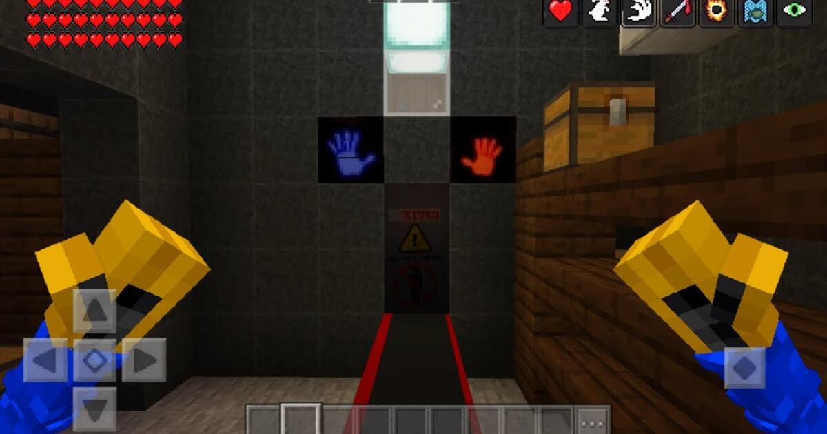 Playing As Huggy Wuggy Morph Addon Minecraft Pe Poppy Playtime Mod Bilibili