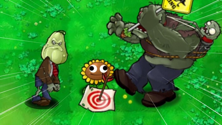 The plants finally remembered the fear of being dominated by zombies!