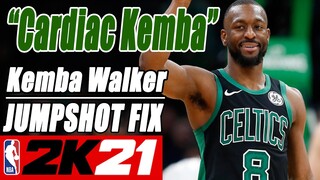 Kemba Walker Jumpshot Fix NBA2K21 with Side-by-Side Comparison