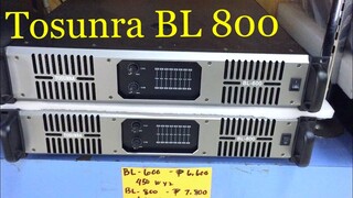 Tosunra BL 800 power amplifier 600w ship to Northern Cebu by SDSS