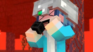 Piglin thực sự là một cô gái dễ thương! - Hoạt hình Minecraft