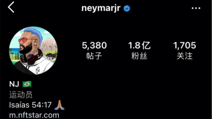 Điểm qua danh sách theo dõi trên Instagram của Neymar
