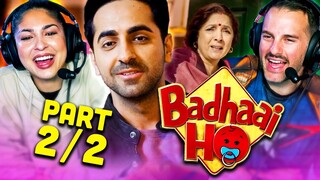 BADHAAI HO Movie Reaction Part 2/2! | Ayushmann Khurrana | Sanya Malhotra | Gajraj Rao | Neena Gupta