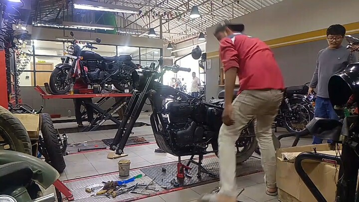 royal Enfield bike trending video