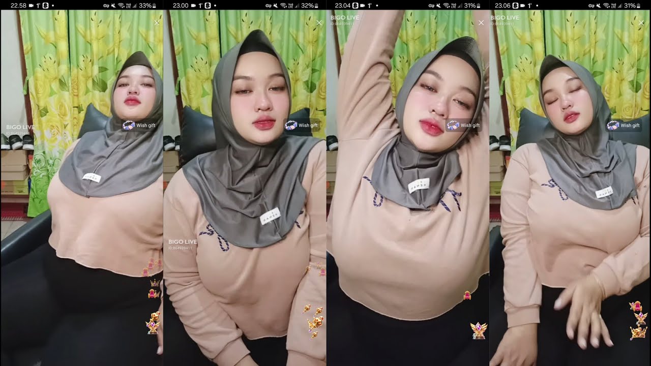 bigo live Moona hijab gemoy haluin penonton #bigo #hijab #jilbab #bigolive  #hijabstyle - BiliBili